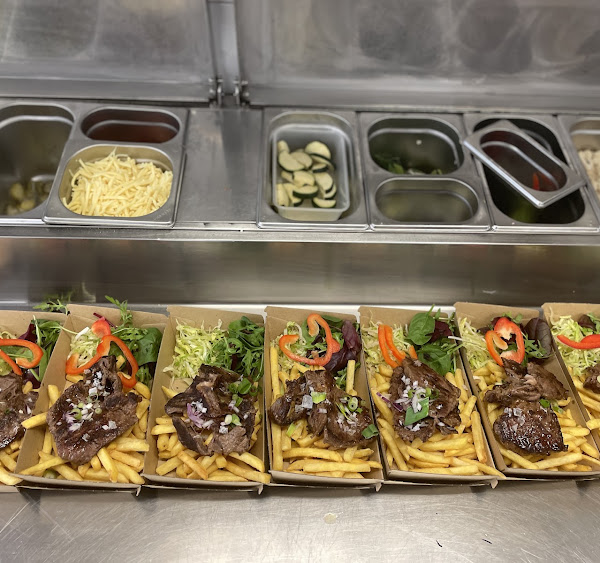 Dirty fries redo i köket